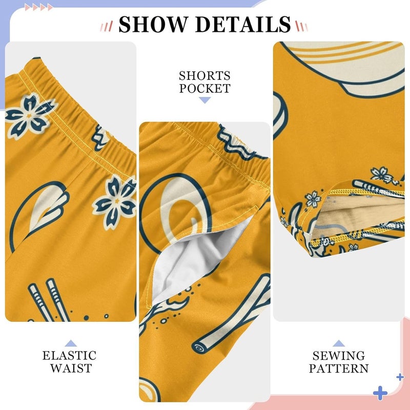 Krafig Pajama Pants Long Pj Pants Soft Elastic Waist Pajama Bottoms Lounge Pants - Image 3